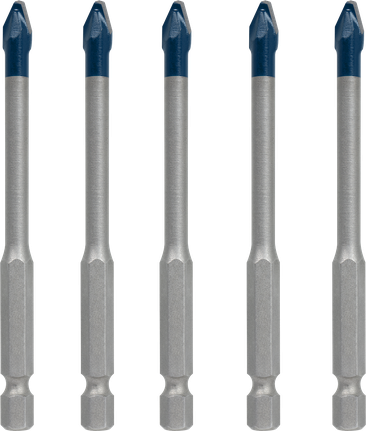 Bosch EXPERT HEX-9 cieto keramikas urbju komplekts, 6 mm, 5 gab.